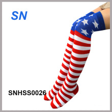 2015 Art- und Weiseheißer Verkauf Amerikanische Flaggen-Socken